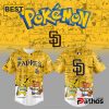 San Diego Padres x Pokémon GO Yellow Baseball Jersey