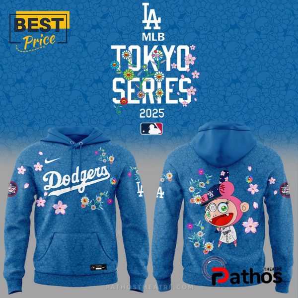 Takashi Murakami x Dodgers Tokyo Series Blue Hoodie And Jogger