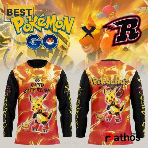 Rapid City Rush x Pokémon GO 2025 Hockey Jersey