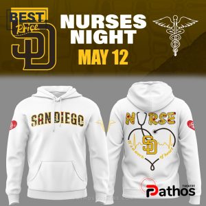San Diego Padres 2025 Nurses Appreciation Hoodie And Jogger