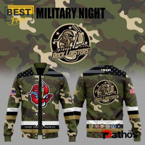 Athens Rock Lobsters Military Night 2025 Baseball Jacket