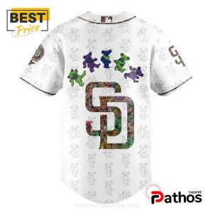 san diego padres grateful dead night baseball jersey 3 JIMSw