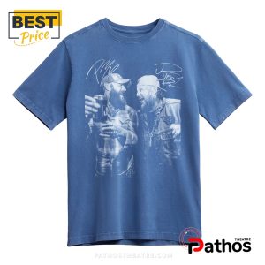 post malone jelly roll concert tour signatures t shirt 3 zeKHI