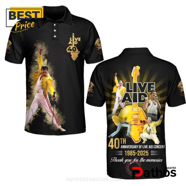 40th Anniversary Of Live Aid Convert 2025 Hoodie
