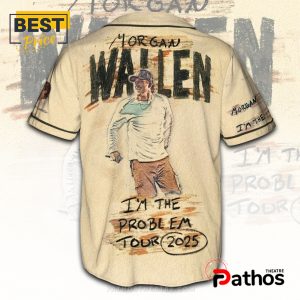 im the problem morgan wallen tour 2025 baseball jersey 2 JPdK3