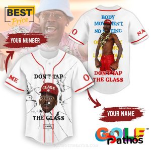 Custom Tyler Don’t Tap the Glass Baseball Jersey