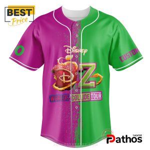 descendants zombies worlds collide tour 2025 baseball jersey 3 XkD5B