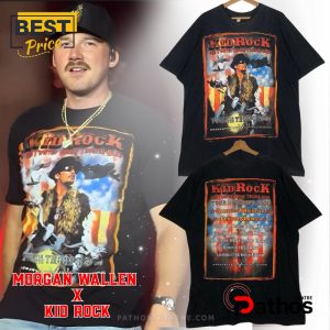 Morgan Wallen x Kidrock 2009 Tour For The Troops T-Shirt