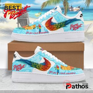 It’s Five O’Clock Somewhere Jimmy Buffet Air Force 1 Sneakers