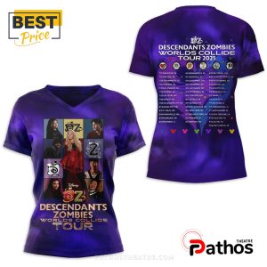 descendants zombies worlds collide tour 2025 hoodie 5 ezzrP