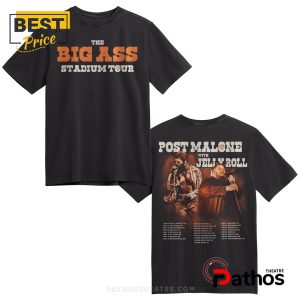 Post Malone Jelly Roll Concert Tour Graphic T-Shirt