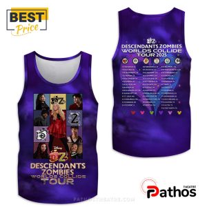 descendants zombies worlds collide tour 2025 hoodie 6 C8ten