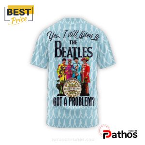 yes i still listen the beatles blue shirt 4 0NGJm