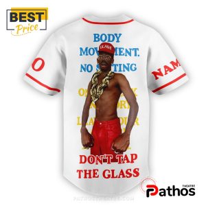 custom tyler dont tap the glass baseball jersey 3 CarQX