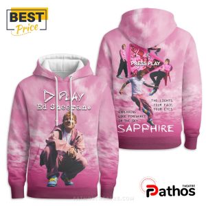 sapphire ed sheeran press play signatures pink hoodie 2 udPGY