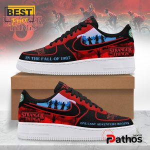 Stranger Things 5 One Last Adventure Air Force 1 Sneakers
