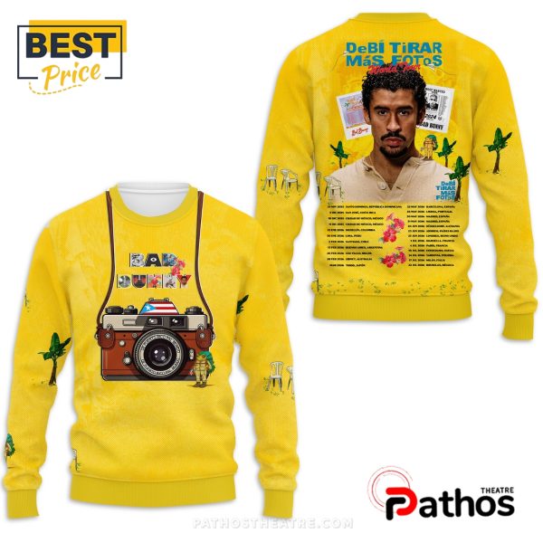 Bad Bunny DeBÍ TiRAR MáS FOToS World Tour Hoodie