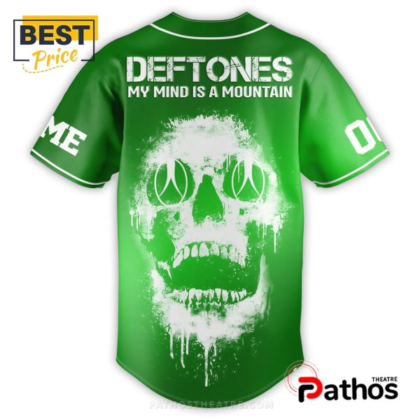 Custom Deftones Private Music Limited Edition Baseball Jersey
