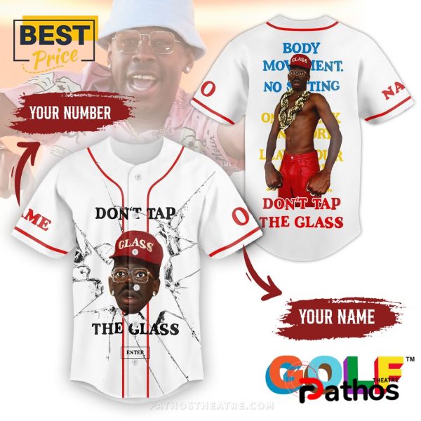 Custom Tyler Don’t Tap the Glass Baseball Jersey