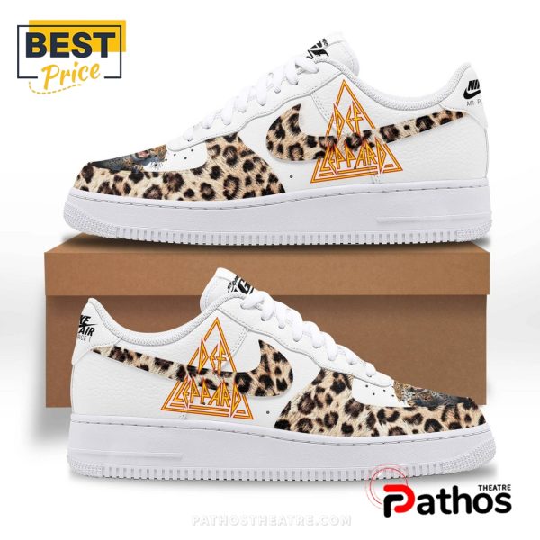Def Leppard Leopard Limited Edition Air Force 1 Sneakers