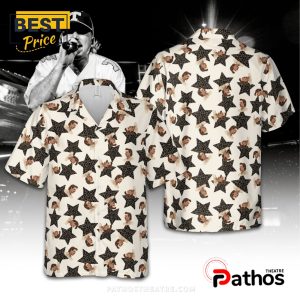 Morgan Wallen Cheetah Pattern Hawaiian Shirt