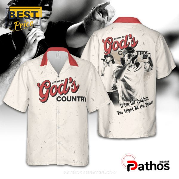 Get Me To God’s Country Morgan Wallen Merch Hawaiian Shirt
