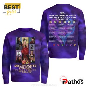 descendants zombies worlds collide tour 2025 hoodie 4 S8BKG