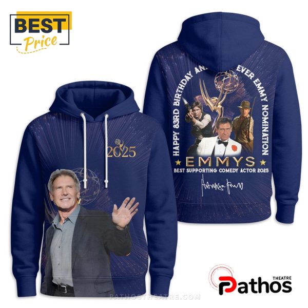 Harrison Ford First Emmy Nomination Hoodie