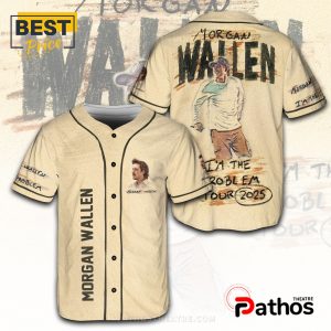 I’m The Problem Morgan Wallen Tour 2025 Baseball Jersey