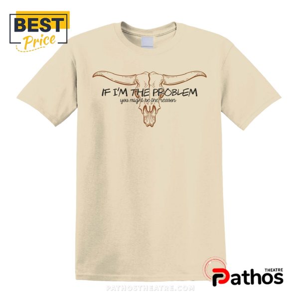If I’m The Problem, You Might Be The Reason Shirt Lyrics