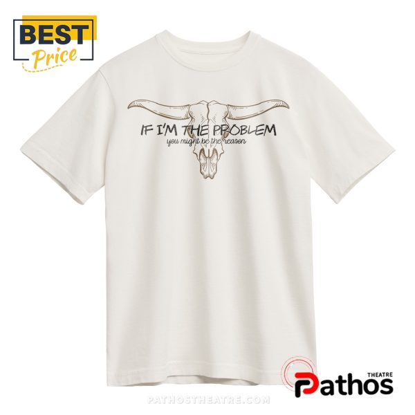 If I’m The Problem, You Might Be The Reason Shirt Lyrics