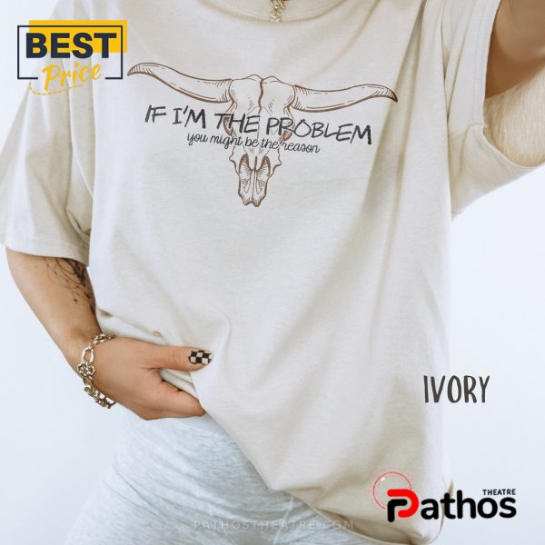If I’m The Problem, You Might Be The Reason Shirt Lyrics