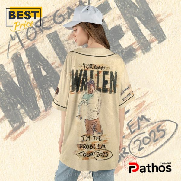 I’m The Problem Morgan Wallen Tour 2025 Baseball Jersey