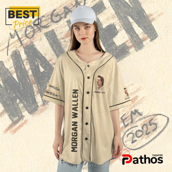 I’m The Problem Morgan Wallen Tour 2025 Baseball Jersey