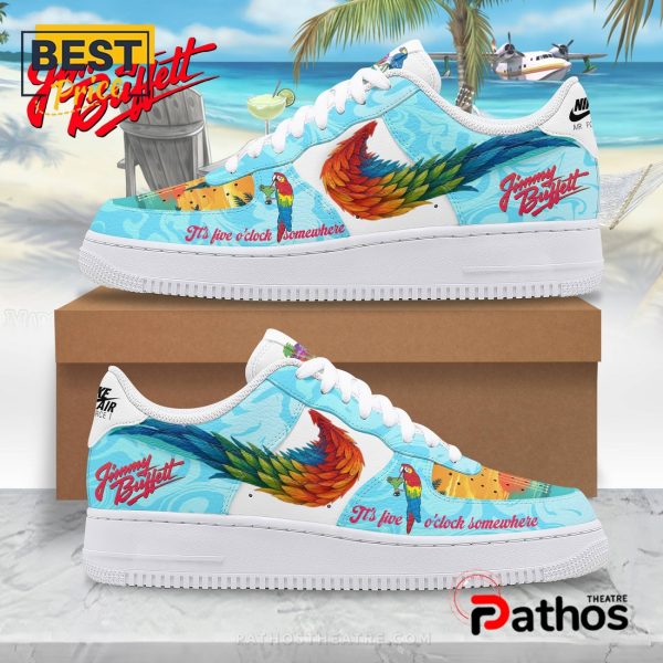 It’s Five O’Clock Somewhere Jimmy Buffet Air Force 1 Sneakers