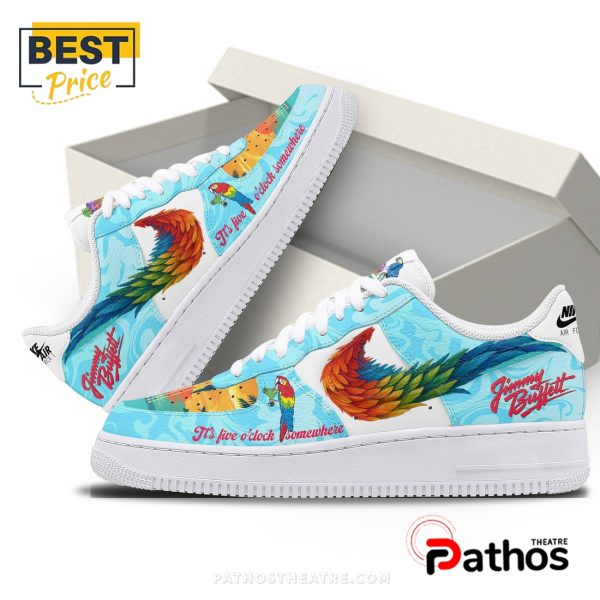 It’s Five O’Clock Somewhere Jimmy Buffet Air Force 1 Sneakers
