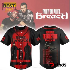 The 2025 Tour Twenty One Pilots Breach Baseball Jersey