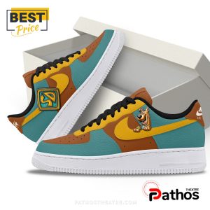 scooby doo cartoon character air force 1 sneakers 2 5518O