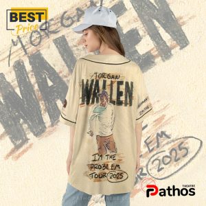 im the problem morgan wallen tour 2025 baseball jersey 4 0HqAF