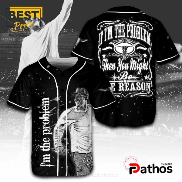 Morgan Wallen I’m The Problem Country Baseball Jersey