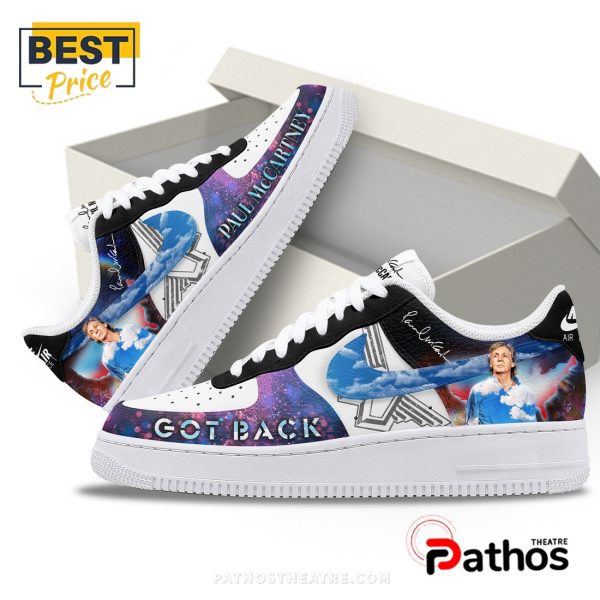 Paul McCartney Got Back Signatures Air Force 1 Sneakers