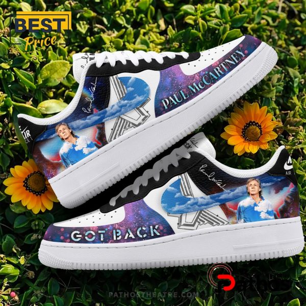 Paul McCartney Got Back Signatures Air Force 1 Sneakers