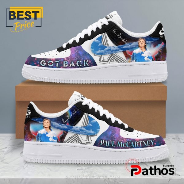 Paul McCartney Got Back Signatures Air Force 1 Sneakers