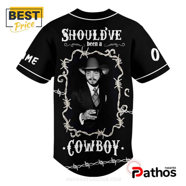 Post Malone Should’ve Been A Cowboy Baseball Jersey