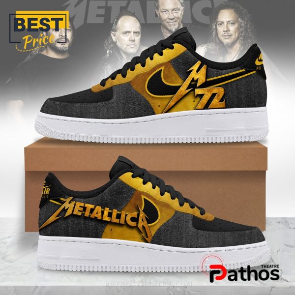 Premium Metallica Air Force 1 Shoes