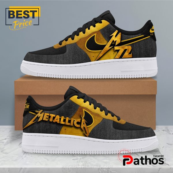 Premium Metallica Air Force 1 Shoes
