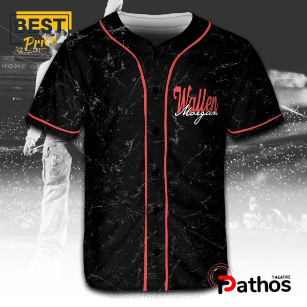 Retro Red Morgan Wallen I’m The Problem Tour Country Music Baseball Jersey