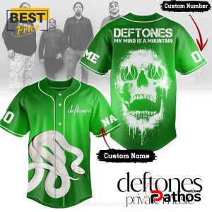 Custom Deftones Private Music Limited Edition Baseball Jersey