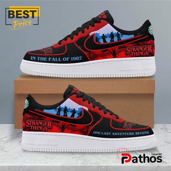Stranger Things 5 One Last Adventure Air Force 1 Sneakers