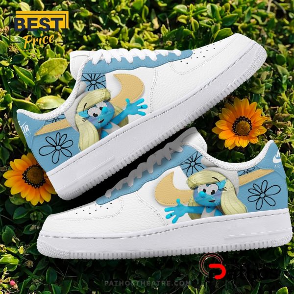 The Art of Smurfs Limited Edition Air Force 1 Sneakers